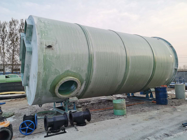 Integrated pumping station