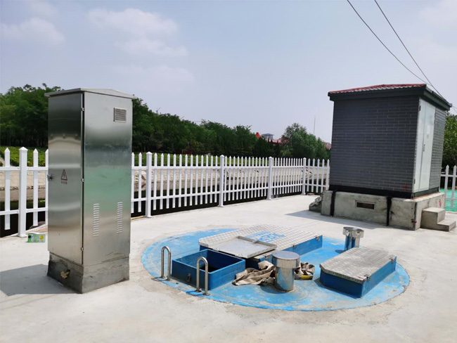 Integrated pumping station