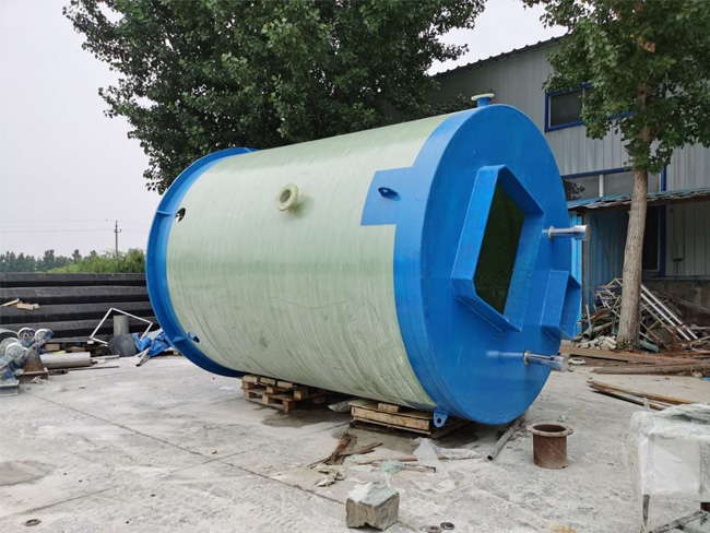 Integrated pumping station